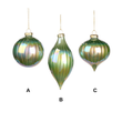 Glob de sticla, verde, 8 cm, Sylvain - Simona's Christmas