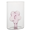 Vaza din sticla, roz, 10.5 cm, Infiore - SIMONA'S COLLECTION