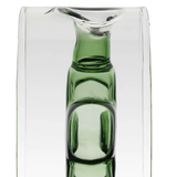 Vaza din sticla, verde, rotund 12.5 cm, Infiore - SIMONA'S COLLECTION