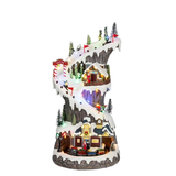 Cutie muzicala Ski Slope, 43 cm - Simona's Christmas