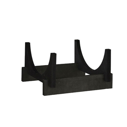 Suport pentru vaza, negru, 27.5 cm - Simona's Christmas