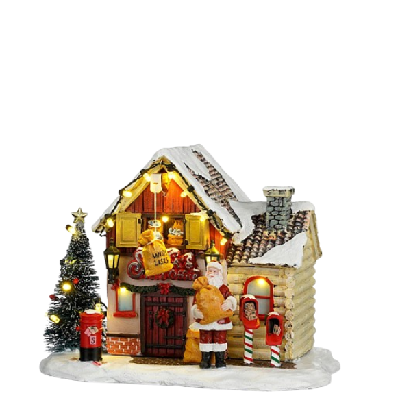 Decoratiune Santa's Post Office, 19.5 cm - Simona's Christmas