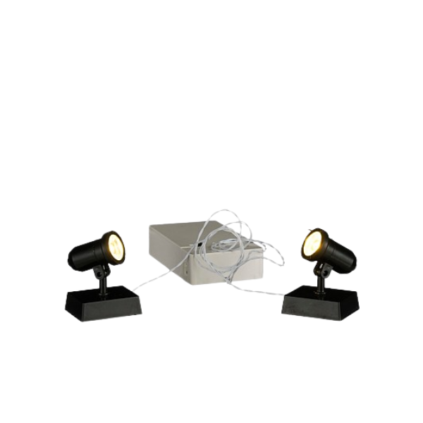 Set 2 accesorii spotlight, 4.5 cm - Simona's Christmas