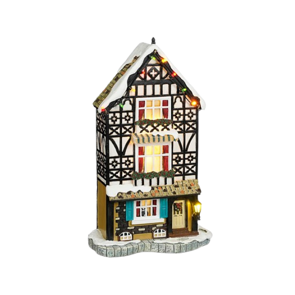 Decoratiune Elzas Tiny House, 27 cm - Simona's Christmas