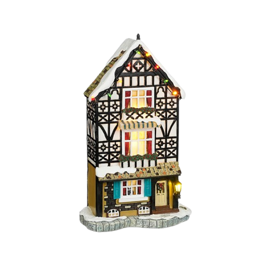 Decoratiune Elzas Tiny House, 27 cm - Simona's Christmas