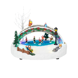 Cutie muzicala Ice Skating, 29 cm - Simona's Christmas