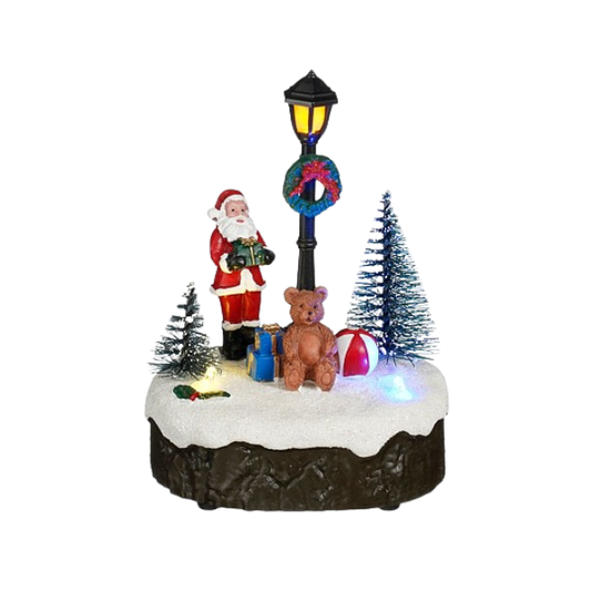 Decoratiune Mos Craciun Scene, 13 cm - Simona's Christmas