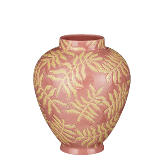 Vaza din cermica, roz, 27 cm, Nuri - Simona's Christmas