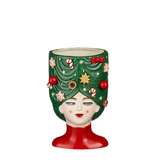 Vaza din cermica,  Doamna Craciun, 21.5 cm - Simona's Christmas