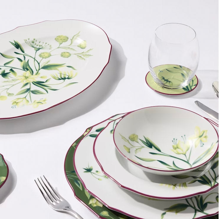 Farfurie pentru cina, alb, 28 cm, Florenza Acanto - GINORI 1735