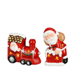 Decoratiune  Red Train Santa, LED, 11 cm - Simona's Christmas