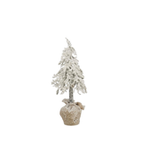 Pin decorativ cu aspect inzapezit, 60 cm - Simona's Christmas