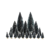 Set 21 de brazi decorativi, verde, Bristle - Simona's Christmas
