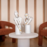 Statueta din portelan Reflections of Nature - Him by Ernest Massuet, alb - LLADRO