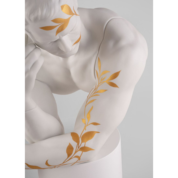 Statueta din portelan Reflections of Nature - Him by Ernest Massuet, alb - LLADRO