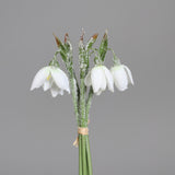 Buchet decorativ Ghiocei, 18 cm, Frost - Simona's Christmas