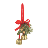 Funda decorativa, Clopotei, rosu, 18 cm - Simona's Christmas