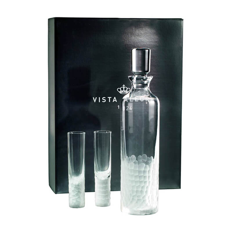 Set vodka - Decantor si 4 pahare, Artic by Stephen Jones - VISTA ALEGRE