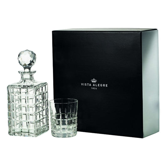 Set whisky - 1 decantor si 4 pahare, Helsinky - VISTA ALEGRE