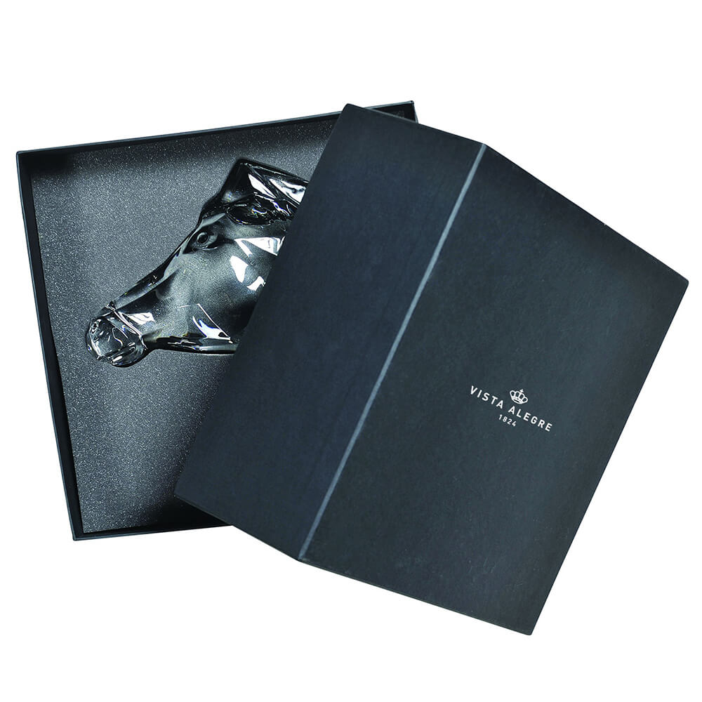 Sculptura din cristal - cal Equo - VISTA ALEGRE