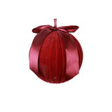 Glob cu funda, bordo, 12 cm, Brianna - Simona's Christmas