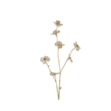 Floare decorativa, gold, 77 cm, Strass - Simona's Christmas