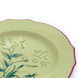 Farfurie pentru desert, verde, 22 cm, Florenza Acante - GINORI 1735