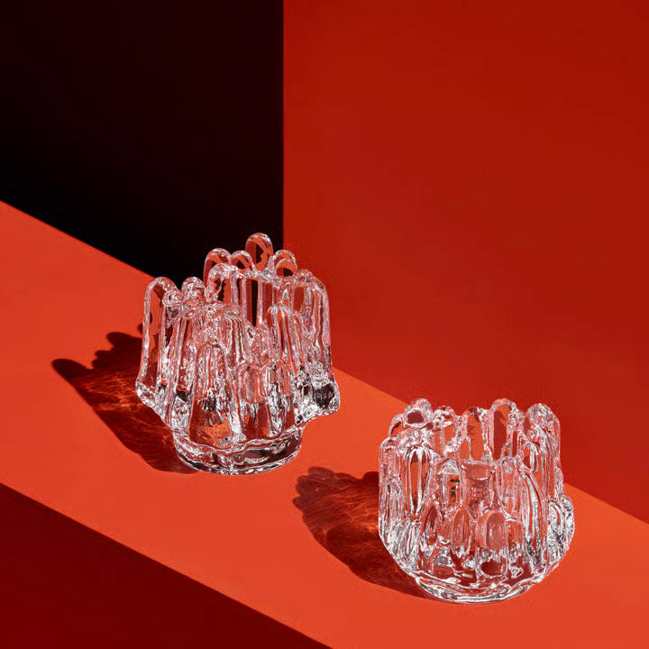 Sfesnic din sticla, 11 cm, Polar Votive by Goran Warff - KOSTA BODA