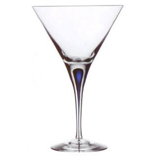 Orrefors Intermezzo Blue pahar martini