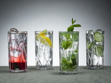Set 4 pahare inalte, 370 ml, City by Martti Rytkonen - ORREFORS