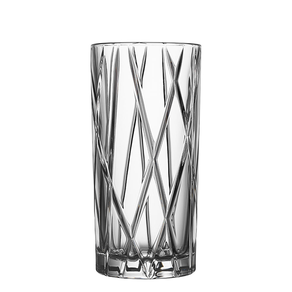 Set 4 pahare inalte, 370 ml, City by Martti Rytkonen - ORREFORS