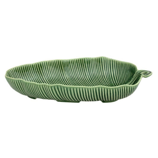 Bol pentru salata, frunza de banana, 39.5 cm, Folhas - BORDALLO PINHEIRO