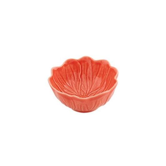 Bol ceramic somon, 12 cm, Flora - BORDALLO PINHEIRO