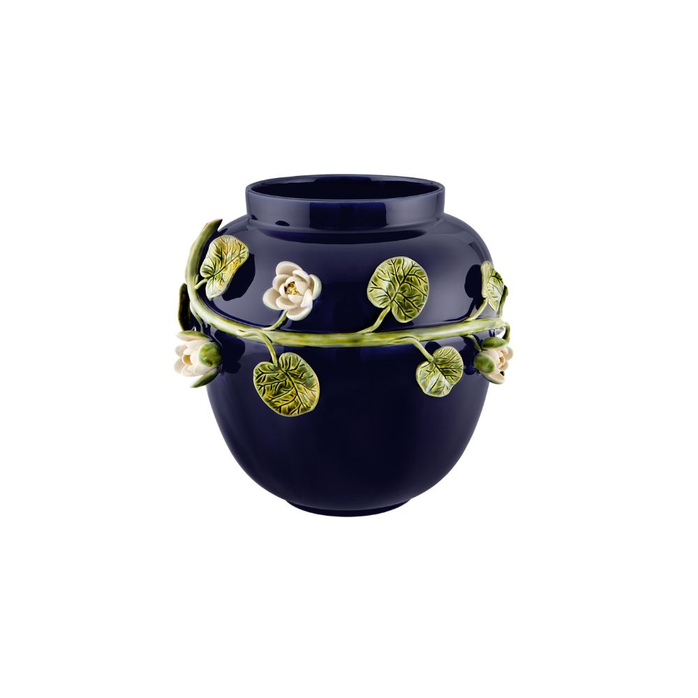 Vaza din ceramica, 27 cm, Water Lilies - BORDALLO PINHEIRO