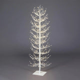 Copac decorativ fag, LED, alb - 120 cm, SIMONA's Christmas