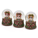 Decoratiune glob cu sclipici Sicily, 15 cm - SIMONA'S Christmas