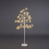 Copac decorativ floare cu leduri, alb, 150 cm - SIMONA'S Christmas