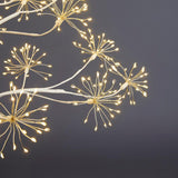 Copac decorativ floare cu leduri, alb, 150 cm - SIMONA'S Christmas