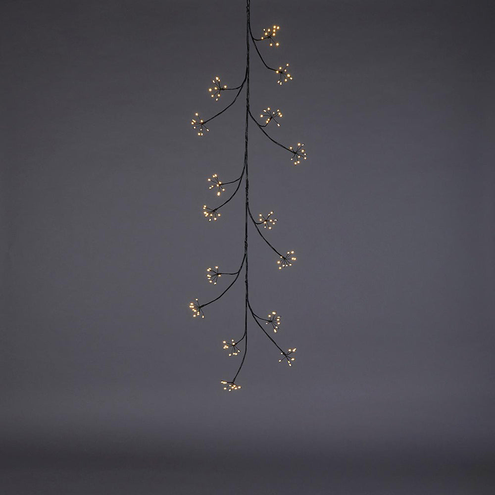 Ramura decorativa cu leduri, negru, 120 cm - SIMONA'S Christmas