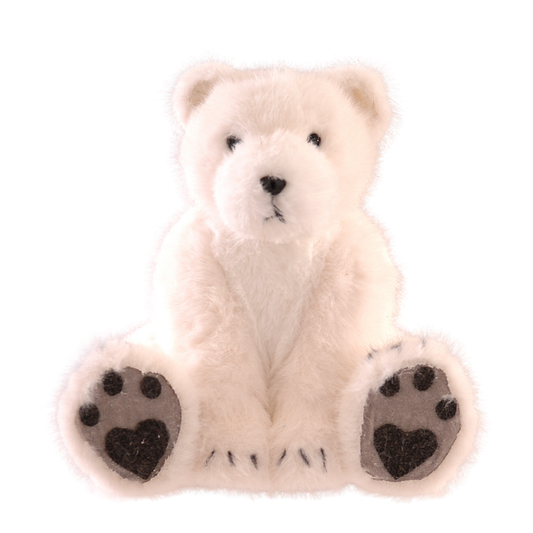 Decoratiune urs polar, alb, 30 cm, Ursina - Simona's Christmas