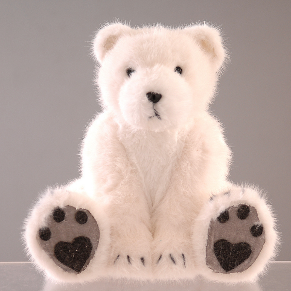 Decoratiune urs polar, alb, 30 cm, Ursina - Simona's Christmas