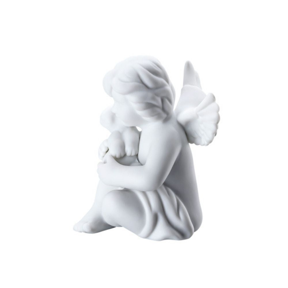 Figurina din portelan, inger cu iepure, 6 cm, Angels - ROSENTHAL