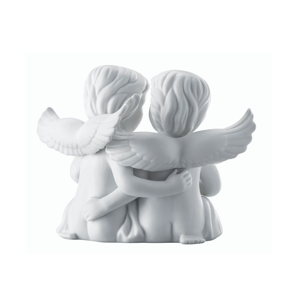 Figurina din portelan, ingeri cu inima, 11 cm, Angels - ROSENTHAL