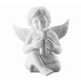 Figurina din portelan, inger cu ursulet, 13.5 cm, Angels - ROSENTHAL