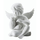 Figurina din portelan, inger cu bufnita, 14 cm, Angels - ROSENTHAL