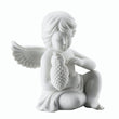 Figurina din portelan, inger cu bufnita, 14 cm, Angels - ROSENTHAL