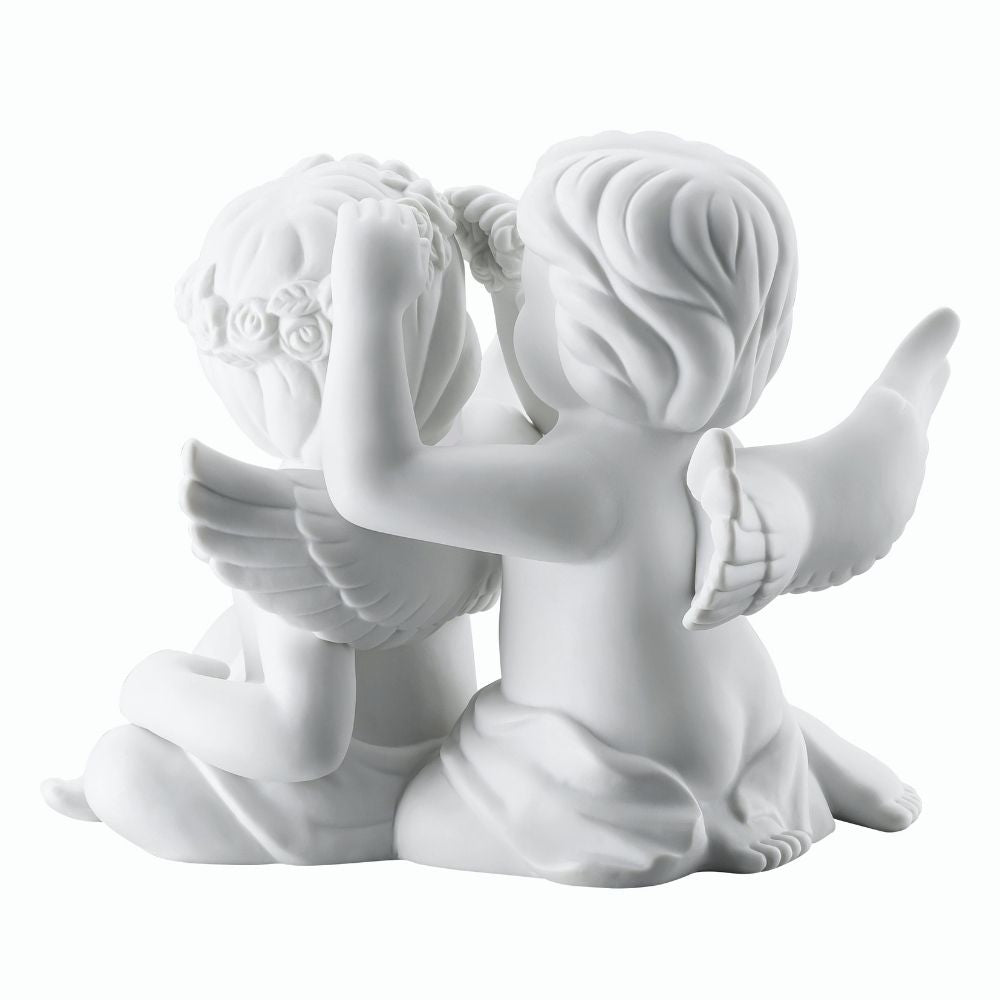 Figurina din portelan, ingeri cu coronita, 12.5 cm, Angels - ROSENTHAL