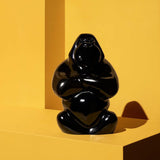 Sculptura din sticla, 30 cm, Black, Gabba Gabba Hey by Ludvig Lofgren - KOSTA BODA