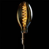 Bec decorativ cu led spirala, 27 cm, Edison Goccia - SIMONA'S COLLECTION