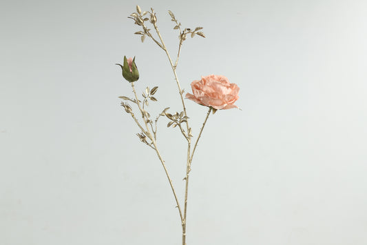 Floare decorativa Trandafir Hamilton, roz, 79 cm - SIMONA'S Christmas